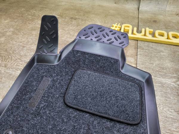 Коврики 3D LUX в салон Hyundai Santa Fe 3 DM  (2012-2018) с бортиком
